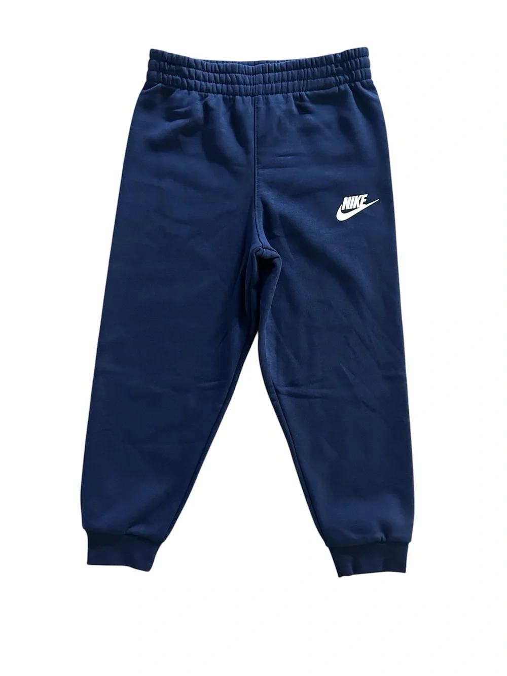 Nike Boys 2 Pc Outfit Set Size 6 NWT Gray Graphic Short Sleeve Tee Blue Joggers